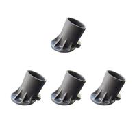 Qianly 4 Pezzi Copripiedi per Scale, Cuscinetti per Piedi per Scale Ripide, Accessori per Piedini per Gambe, Diametro della bocca 4,8 cm