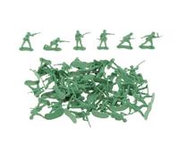 Qianly 50 Miniature in 1:35 per Diorami, Scene di Gioco in Miniatura E Tavoli da Gioco con La Sabbia, Verde