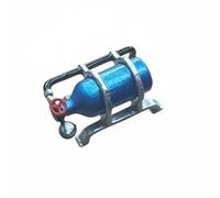 Qianly 6 Pezzi Bombole Performance Booster Bottle 1:64 Dettaglio Realistico Bottiglie Performance Booster Bottle in Miniatura Esposizione da Tavolo, Blu