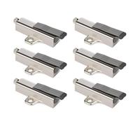 Qianly 6x Chiudi Ammortizzatore per Porta Dell'Armadio Ferramenta per Porta Dell'Armadio per Armadio Da Cucina