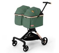 Qianly a Doppio Strato Pieghevole Portatile per Viaggi, Array, Verde Militare