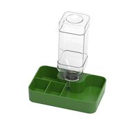 Qianly Abbeveratoio Automatico per Rettili, Ciotola per Bere, per Casetta Da Riproduzione, Serpente, Verde Piccolo