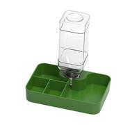 Qianly Abbeveratoio Automatico per Rettili, Ciotola per Bere, per Casetta Da Riproduzione, Serpente, Verde Grande