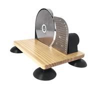 Qianly Affettatrice per Pane Taglia Toast Manuale Strumento per Il Taglio Macchina Portatile per Fette Uniformi con Affilata Adatto per Amanti Della Pan, Argento