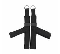 Qianly Allenamento Resistenza Elastico Cinghia Nastro Strap Anello Piede-caviglia per Blocco Sicuro Durante i Movimenti Lenti Superficie Antiscivolo Adatta per Stretching Flessibilità