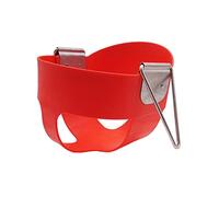 Qianly Altalena da Esterno con Secchiello Integrato, Accessorio per Parco Giochi, Giocattolo per Bambini, Materiale Eva Sicuro, Adatto per Giardino G, Rosso