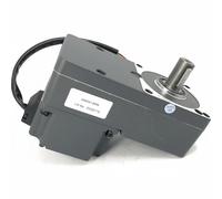 Qianly Apri Cancello Automatico Motore Cancello Braccio Oscillante Attuatore 24V DC Brushless Motore Elettrico Silenzioso Struttura in Metallo per Ingressi, Round Shaft