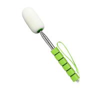 Qianly Asta Telescopica Modellazione Bastone Spugna per Ceramica Strumento Pulizia Collo Stretto Testa Spugna Rimuovibile per Modellatura Argilla Materiale, L