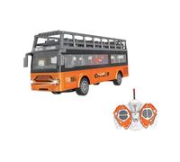 Qianly Autobus Scolastico Radiocomandato Modello 1/30 Veicoli Elettronici per Bambini E Bambine Regalo Modellino Auto Radiocomandato Autobus Radiocomandato, Doubledecker Bus B