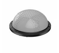 Qianly Balance Training Ball Mezza Sfera di Equilibrio Palla Cuscino Instabile Piattaforma Allenamento con Pompa E Corda per, Grigio, Grigio, Punti Massaggianti Professionali