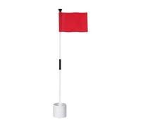 Qianly Bandierina da Golf Professionale con Asta Portatile Tazza da E Palo per Allenamento in Tessuto Impermeabile Adatto per Giardino Cortile E Campo, 1 Set