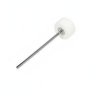 Qianly Battente Feltro Grancassa Ricambio Resistente Battente Pedale Grancassa Suono Pieno Martelletto Pedale Batteria per Concerto, Testa A Martello B, Universale Per Pedale Singolo/Doppio