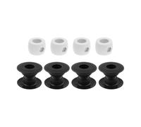 Qianly Boccole per Calcio Balilla, Aste per Cuscinetti per Calcio Balilla, Cuscinetti per Macchine da Calcio Balilla, Set da 4