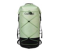 Qianly Borsa Impermeabile da 20 Litri, progettata per Sport Acquatici, con separazione tra Umido e Secco, Ideale per Escursioni, Verde