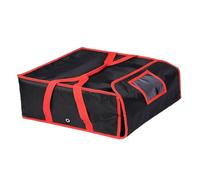 Qianly Borsa Isolante con Rivestimento Termico Design Ampio Facile Da Aprire E Chiudere Adatta per Feste Private Servizio Ristorazione Takeaway, come descritto, 50x50x20.5 Cm