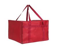 Qianly Borsa per Catering Borsa Termica Alimenti Borsa Trasporto Pizza Borsa Frigo con Base Rinforzata Materiale Resistente Indicata per Consegna, come descritto, 50cmx50cmx20.5cm