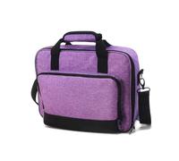 Qianly Borsa Porta Proiettore con Tracolla Antiurto Custodia Leggera per, Ufficio, Casa, Array, Viola