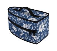 Qianly Borsa Portaoggetti in Manico, Pratica E Multiuso, con Chiusura a Cerniera, per Uso Interno Ed Esterno, Marina