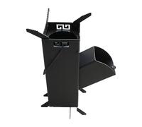 Qianly Bruciatore da Campeggio Pieghevole, Bruciatore a Legna Portatile, per Riunioni di Famiglia, Campeggio di Emergenza, Tenda, Barbecue, Cortile