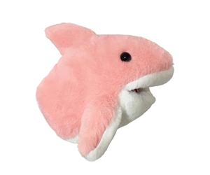 Qianly Burattino a Mano a Forma di, Guanto Giocattolo a Forma di Animale, Gioco di Ruolo, Pupazzo di Imbottito per Adulti, Gioco di Immaginazio, Rosa