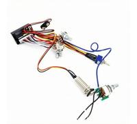 Qianly Cablaggio con Potenziometri Cablato | Circuito Precablato per Basso, Leggero, Componente, Riparazione, Liuteria