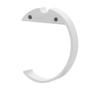 Qianly Cantina di scrivania a forma forma di gancio versatile sotto la scrivania gancio, Bianco