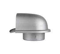 Qianly Cappello Scarico con Rete Antinsetto Copertura per Sfiato con Cappuccio, Resistente Intemperie, Terminale di Scarico a, Bagno, Insttori, Forma A U 150 201