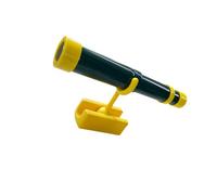 Qianly Casetta per Bambini con Telescopio, Giocattolo da Esterno, Set per Il Gioco di Ruolo E L'apprendimento Interattivo, Verde Scuro