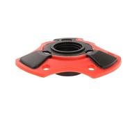 Qianly Cestino per Bastone da Protezione per Punta Parafango Removibile Accessorio per Bastoncini da Trekking Facile da Trasportare Adatto a, Rosso