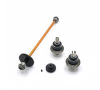 Qianly Children Scale Vehicle Kit Componenti Auto Rc Ricambi Differenziale Ingranaggi Cnc Albero Trasmissione in Lega Cornering E Distribuzione Coppia Adatto a Modelli 1/14 E di Modellismo, Oro