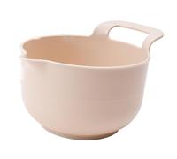 Qianly Ciotola per Insalata con Beccuccio e Manico per Versamenti Facili, Marrone chiaro, 1,5 l
