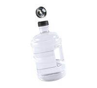 Qianly Contenitore per Acqua Bottiglia Porta Acqua Tanica Dispenser Bevande con Manico E Coperchio in PC Adatto per Campeggio Picnic Auto Escursioni Barbecue, 5 Litri 32 cm x 17 cm