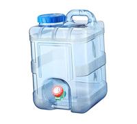 Qianly Contenitore per Acqua Portatile con Rubinetto, Secchio per Acqua per Escursioni, Picnic