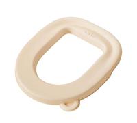 Qianly Copriwater, Fodera per Cuscino in EVA, Lavabile, Pratico E Riutilizzabile, Universale per Bar, Appartamenti E, Beige, Taglia unica bambino