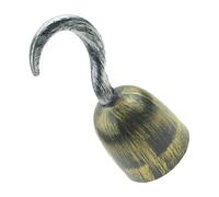Qianly Costume da Capitan Pirata Uncino, Giocattolo da Pirata Uncino, Decorazione di Halloween, Simulazione Cosplay Elegante per Spettacolo, Festa, Bronzo