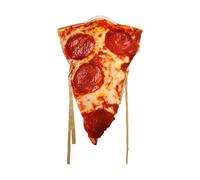 Qianly Costume Vestito Unisex Pizza Abito Cosplay Carnevale Prop Materiale Poliestere Adatto per Spettacoli Feste Ruoli Travestimenti, per I Bambini