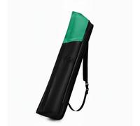Qianly Custodia per Stecca da Biliardo Borsa Porta Stecche Astuccio Compatto Tracolla Leggera Protezione per Trasporto in Pelle Pu E Tessuto Oxford Adatta a Tornei, Green