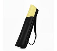 Qianly Custodia per Stecca da Biliardo Borsa Porta Stecche Astuccio Compatto Tracolla Leggera Protezione per Trasporto in Pelle Pu E Tessuto Oxford Adatta a Tornei, Beige