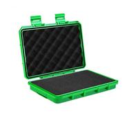 Qianly Custodia Rigida con Schiuma Pretagliata Antiurto, Valigetta per Strumenti di Precisione, Pratica, Lavoro Sul Campo, aggio, Officina, Tecnici, Verde