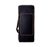 Qianly Custodia Tastiera Elettronica Borsa Trasporto Accessorio Musicale Imbottitura Spessa Tessuto Oxford Impermeabile Funzione Portatile Adatta a Studenti Artisti Lezioni Trasporto, Bordo Arancione