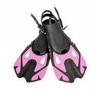 Qianly da Sub Nuoto Snorkeling Allenamento con Tasca Morbida E Cinghio Regolabile in PP E TPE Adatte per Allenamento in Piscina Leggera Turismo Balneare Uso Quotidiano, Rosa, XS