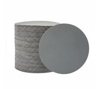 Qianly Disco Abrasivo Autoadesivo Resistente All'acqua Carta Vetrata Autoadesiva PSA Aspirazione Della Polvere Disco Abrasivo da 125 Mm per Carrozzeria, Grana 180