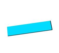 Qianly Dragon Boat Paddle Tip Protector Paddle Edge Guards for Water Sports Cover, Blu