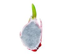 Qianly Dragon Fruit Silicone Giocattolo It Realistico Riutilizzabile per Adulti Bambini Adatto a Scuola Casa, Carne Bianca