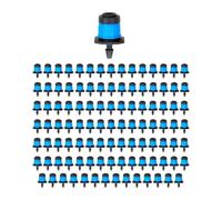 Qianly Drippers di Irrigazione Regolabile 100x Versatili per Le Basi delle Aiuole All'aperto