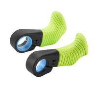 Qianly Due Impugnature di Supporto per Il Pollice del Manubrio della Bici per Manubri da 0,87 Pollici a Installazione Rapida, Verde