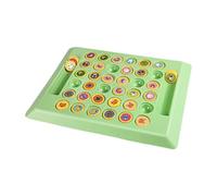 Qianly Flip Chess, Gioco di Scacchi da Tavolo, Giocattolo per Lo Sviluppo del Pensiero, Gioco di Scacchi di Memoria, Gioco di Strategia per Famiglie in età P, Modello Animale