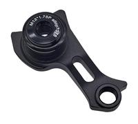 Qianly Forcellino del Cambio Gancio Deragliatore Supporto Posteriore Pezzo di Ricambio Progettato per Ottimizzare La Trasmissione Adatto per Ciclismo, M12xp1.75