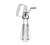 Qianly Frullatore Manuale a Manovella Da 10,24 Pollici, Sbattitore per Uova, Mixer Rotante Ergonomico Multifunzionale Manuale