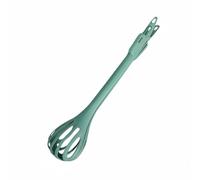 Qianly Frusta Multifunzione Tri-Function Design Ergonomico Sbattitore Uova Multifunzione Presa Sicura Pinza per Spaghetti per Pasticceria, Verde